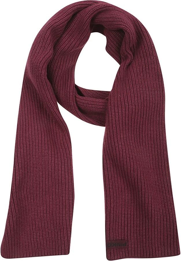 Pinko Geribbelde Sjaal Slovenië Half English Rib - Foto 6