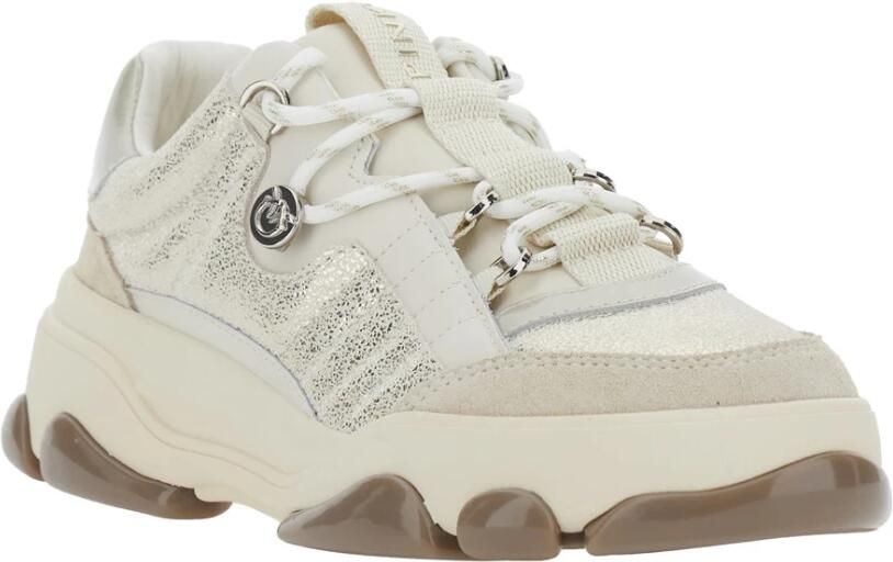 PINKO Sneakers laag 'ATHENA' platina