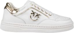 PINKO Sneakers laag 'Mandy 21 Sneaker Calf Leather' wit
