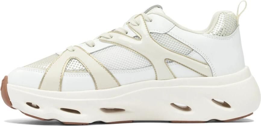 Pinko Chunky Roze Sneakers met Mesh Inzetstukken