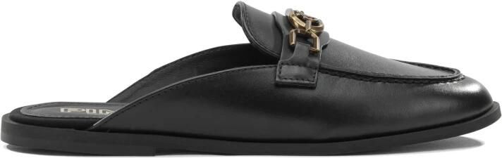Pinko Women's Loafers Shoes Black Ss26