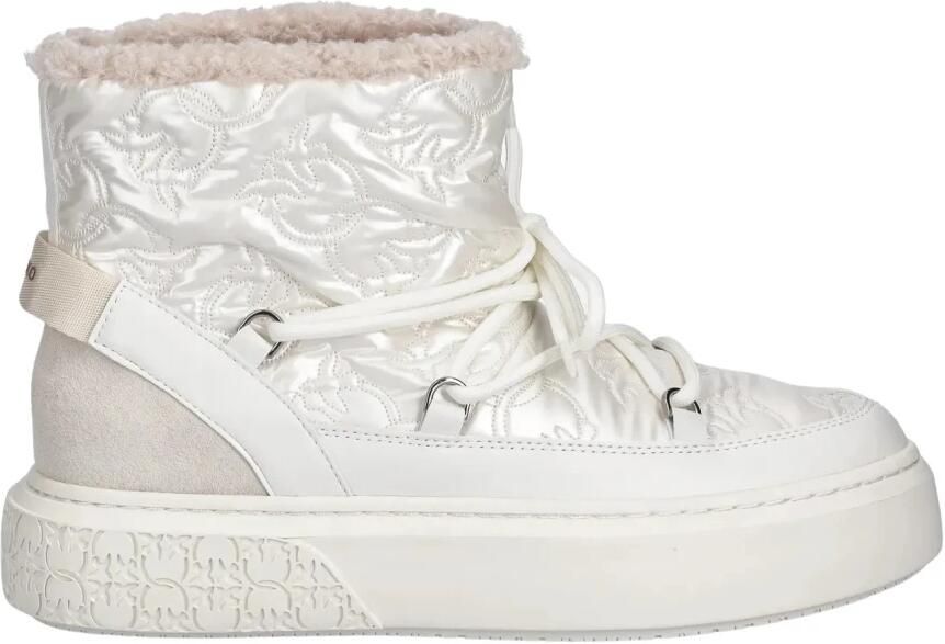 Pinko Boots 'Yoko 19' Ankle Boots in wit