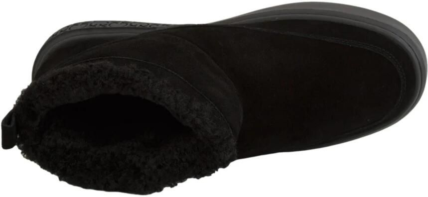 Pinko Zwarte Mid Sneaker Koe Suède Bont - Foto 2