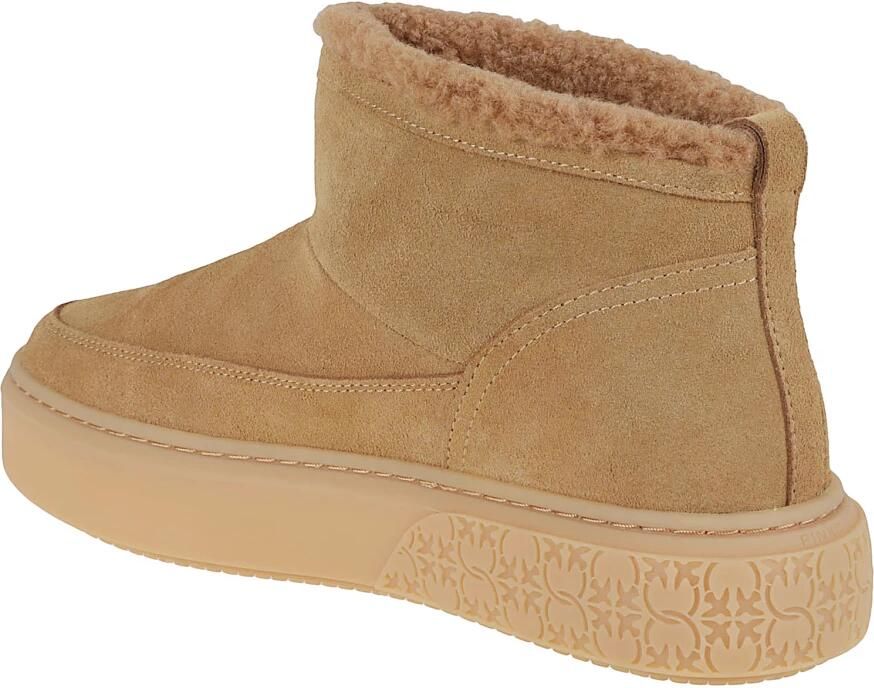 Pinko Gelamineerde Koe Mid Sneaker - Foto 3