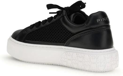 Pinko Yoko 33 Sneaker Calf Leather Mesh - Foto 2