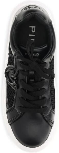 Pinko Yoko 33 Sneaker Calf Leather Mesh - Foto 3
