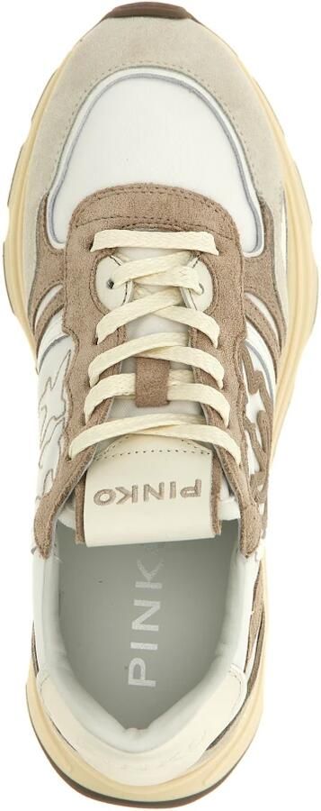 PINKO Lage Sneakers Dames Zoe 01 Maat: 39 Materiaal: Suède Kleur: Beige - Foto 4