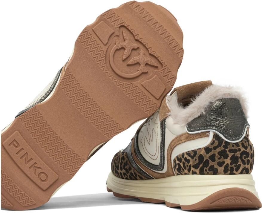 Pinko Beige Sneakers voor Vrouwen - Foto 2