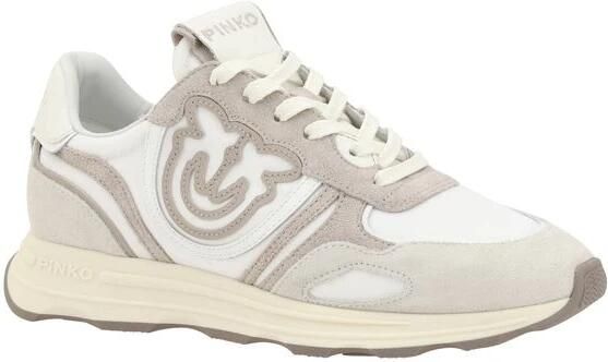 PINKO Lage Sneakers Dames Zoe 01 Suède Beige - Foto 3
