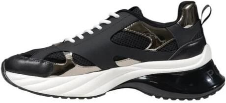 Pinko Ariel Sneakers Zwarte Rubberen Zool Black Dames - Foto 3