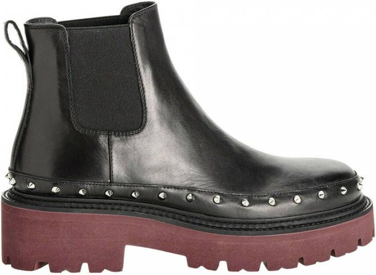 Pinko Boots & laarzen Sao Paulo Tronchetto Pelle Vit in zwart