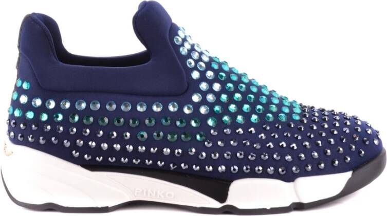 pinko Sneakers Blauw Dames