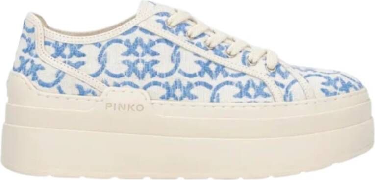 Pinko Sneakers Blue Dames