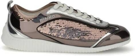 Pinko Low-Top Sneakers Reby 10 Sneakres in bruin