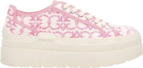 Pinko Sneakers Pink Dames