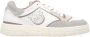 Pinko Stijlvolle Veterschoenen met Geperforeerde Neus White Dames - Thumbnail 7