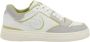 Pinko Stijlvolle Veterschoenen met Geperforeerde Neus White Dames - Thumbnail 2