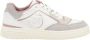 Pinko Stijlvolle Veterschoenen met Geperforeerde Neus White Dames - Thumbnail 2