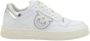 Pinko Stijlvolle Veterschoenen met Paneeldesign White Dames - Thumbnail 1
