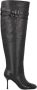 Pinko Stiletto Enkellaarsjes met Gespdetail - Thumbnail 1