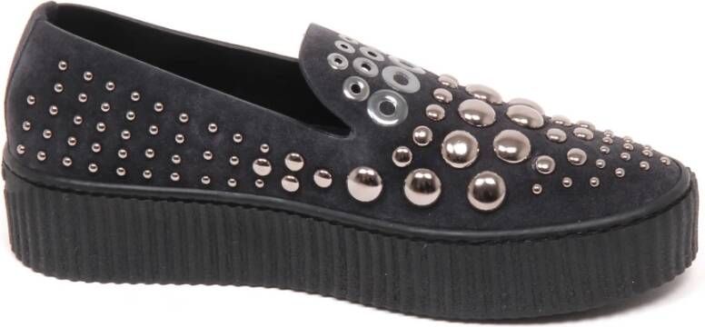 Pinko Studded Slip-On Schoenen Donkergrijs
