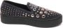 Pinko Studded Slip-On Schoenen Donkergrijs - Thumbnail 1