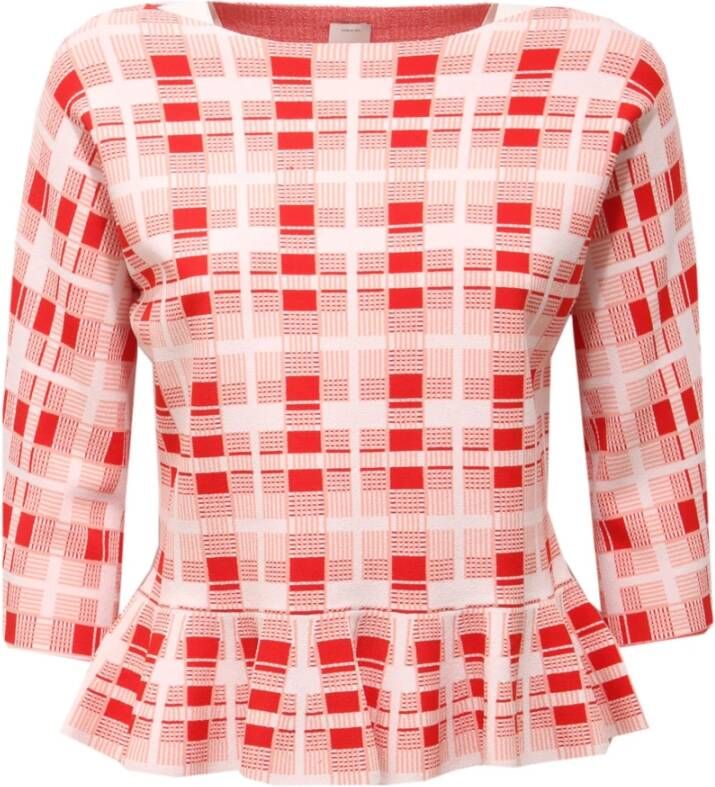 Pinko Top met boothals en 3 4 mouwen