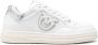 Pinko Stijlvolle Veterschoenen met Paneeldesign White Dames - Thumbnail 7
