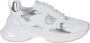 Pinko Witte en Zilveren Sneakers voor Vrouwen White Dames - Thumbnail 2