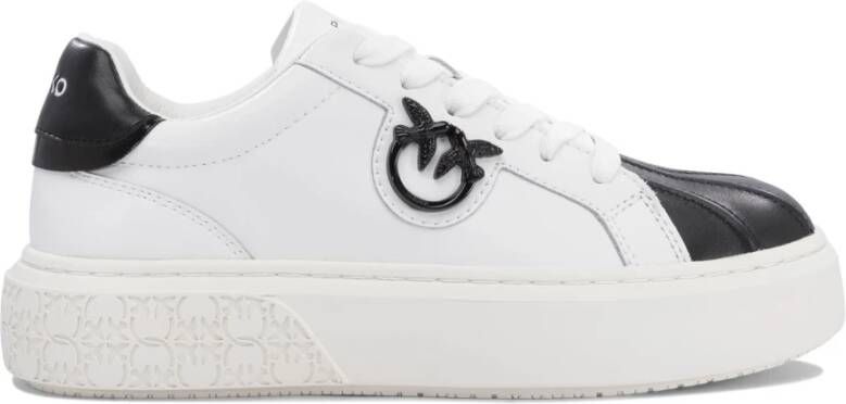 Pinko Witte Sneakers Stijlvol Slip-On Ontwerp
