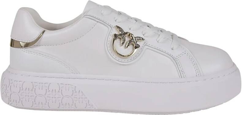 pinko Witte Sneakers voor Vrouwen White Dames