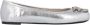 Pinko Gelamineerde leren balletflats Love Birds Gray Dames - Thumbnail 8