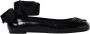 Pinko Zwarte Ballerina Flats met Strik - Thumbnail 1