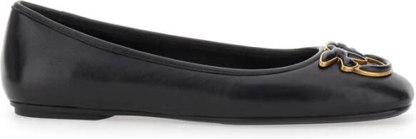Pinko Zwarte Ballerina Platte Schoenen