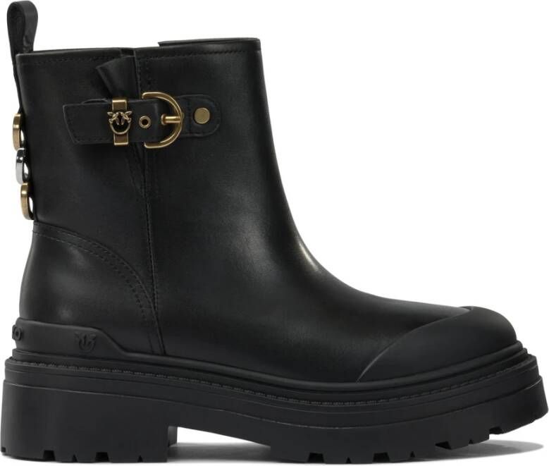 Pinko Boots 'Mia 21' Ankle Boots in zwart