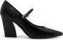 Pinko Zwarte sandalen met vogelsluiting - Thumbnail 1
