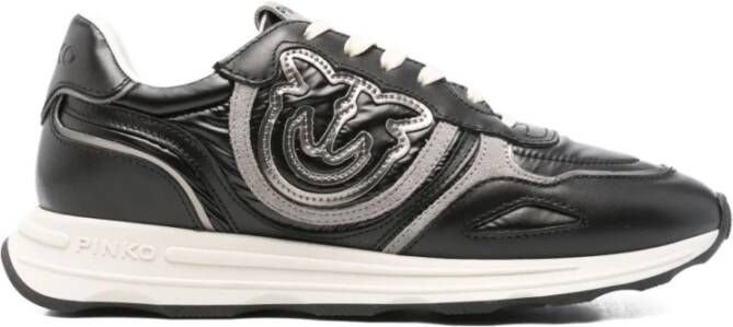 Pinko Zwarte Sneakers Aw25