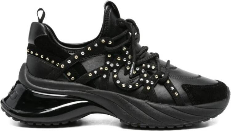 Pinko Zwarte Sneakers voor Vrouwen Aw25