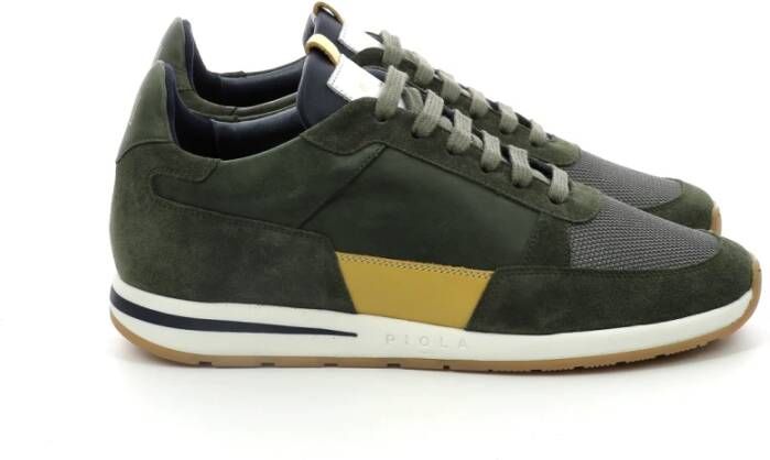 Piola Callao Lage Sneakers Green Heren