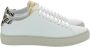 Piola Comfortabele Leren Lage Sneakers White Dames - Thumbnail 6