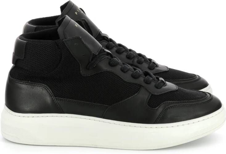 Piola Hoge Top Sneakers Cayma High Black Heren