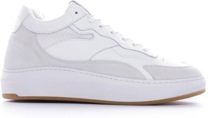 Piola Hoge Top Sneakers Piura Mid White Dames