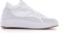 Piola Hoge Top Sneakers Piura Mid White Dames - Thumbnail 1