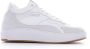 Piola Hoge Top Sneakers Piura Mid White Dames - Thumbnail 2