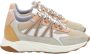 Piola Ica Lage Sneakers Beige Dames - Thumbnail 1