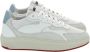 Piola Lage Sneakers Piura van Leer Multicolor Dames - Thumbnail 7