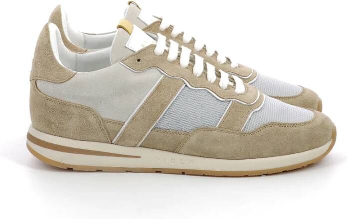 Piola Vida Lage Sneakers Beige Heren