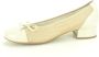 Pitillos Beige Kant Pump met Raffia - Thumbnail 1
