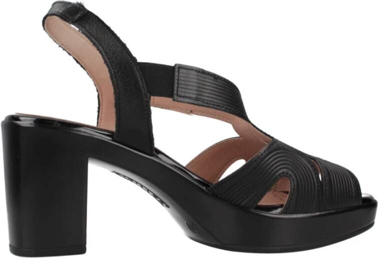 Pitillos Elastische hoge hak sandalen