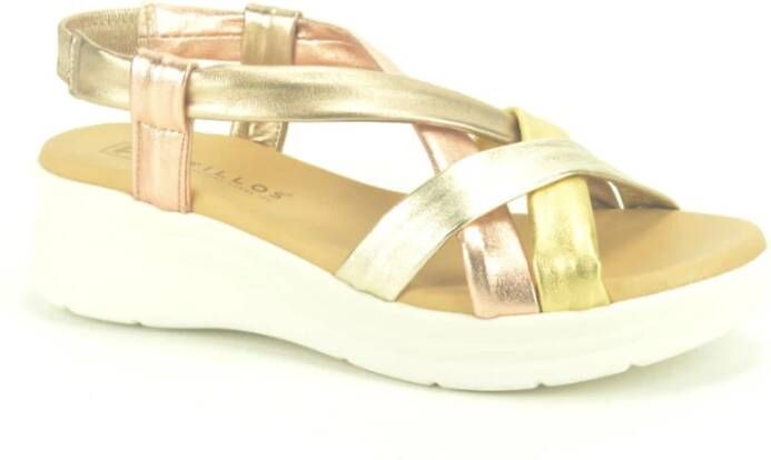 Pitillos Elegant Gold+Rose Sandal
